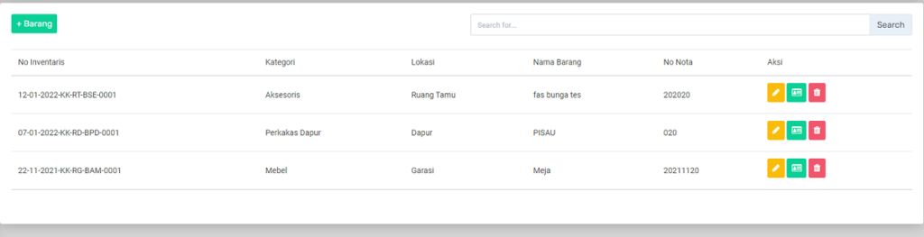 Aplikasi Inventaris Barang Berbasis Web: Cara Mudah Kelola Asset Kantor