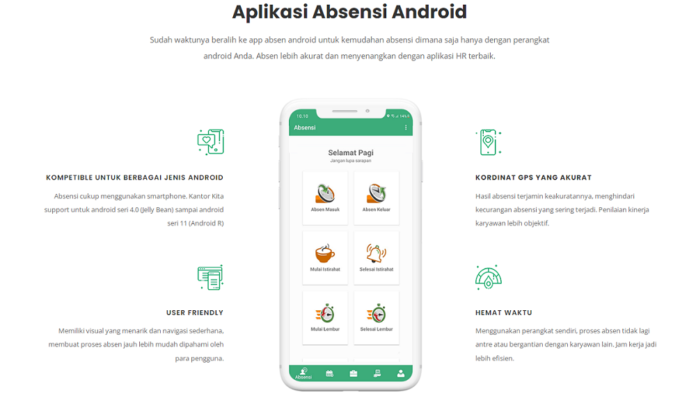 Aplikasi Absensi Online Dengan GPS Untuk Deteksi Lokasi