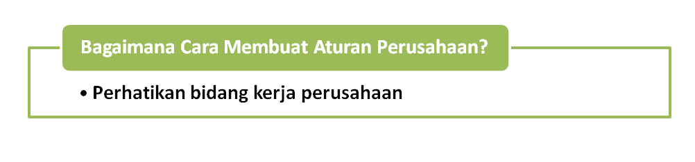 bidang kerja perusahaan kantor kita