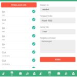 Form pengajuan cuti online dari aplikasi