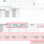 Penggunaan rumus hlookup