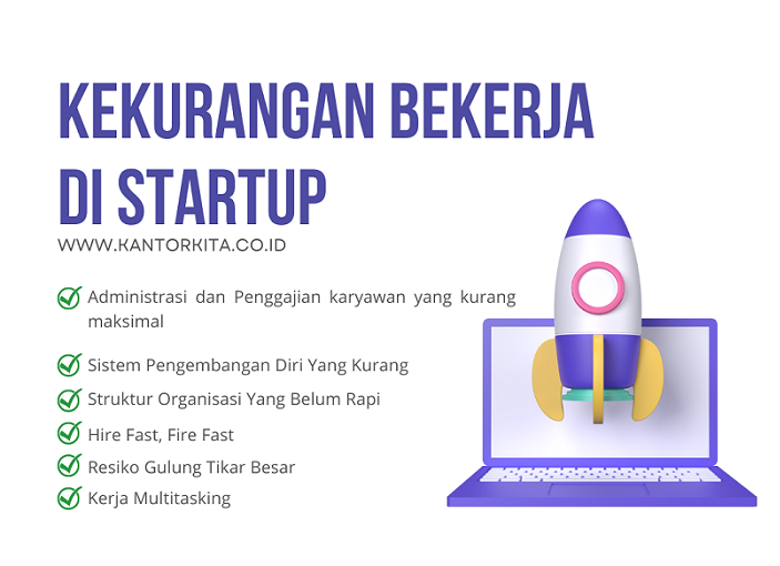 Kekurangan Kerja di Startup 