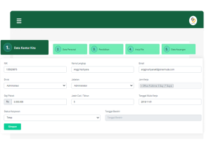 Database Karyawan Sistem ESS