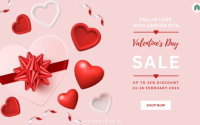 Spesial Valentine! Promo Kantor Kita Diskon 14%