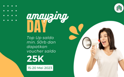 Promo Amayzing Day! Dapatkan Voucher Berupa Saldo 25rb