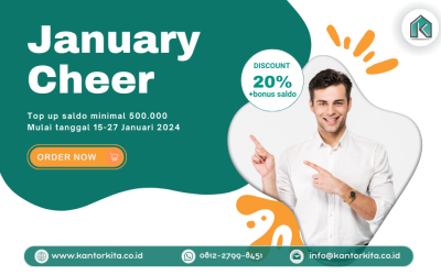 Berlangganan Absensi Online Dapat Diskon 20% & Bonus Saldo!