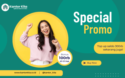 Promo Aplikasi Absensi Online Spesial Februari