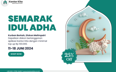 Promo Aplikasi Absensi Diskon 25% Spesial Idul Adha!