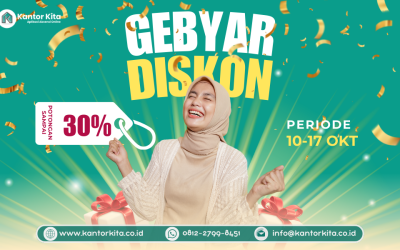 Promo Oktober : Aplikasi Online Diskon 30%