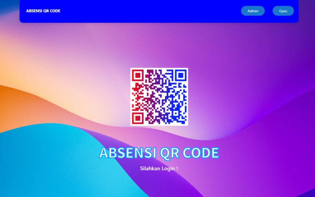 Source Code Absensi Siswa Berbasis Scan QR Code dengan Web Cam PHP dan ...