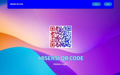 Source Code Absensi Siswa Berbasis Scan QR Code dengan Web Cam PHP dan MySQL