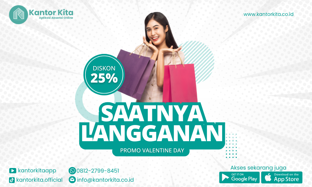 Rayakan Valentine dengan Diskon 25% dari Kantor Kita!