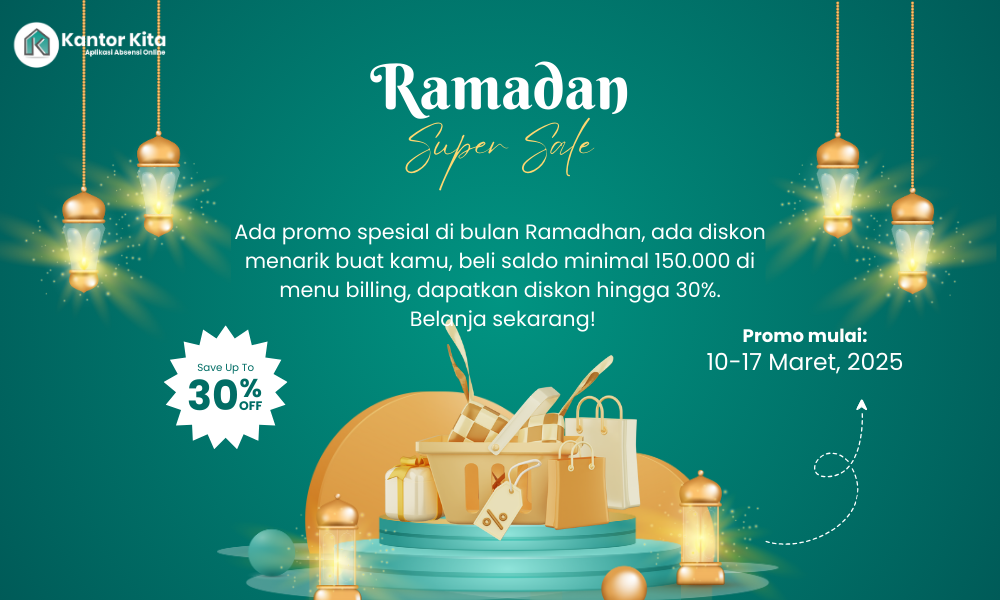 Rayakan Ramadhan dengan Diskon 30% dari Kantor Kita!